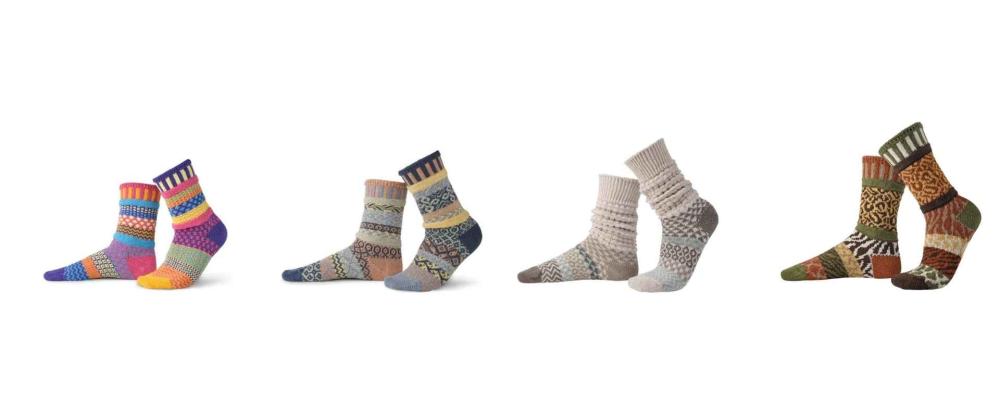 Solmate Colourful Adult Socks | Happy Little Soles UK