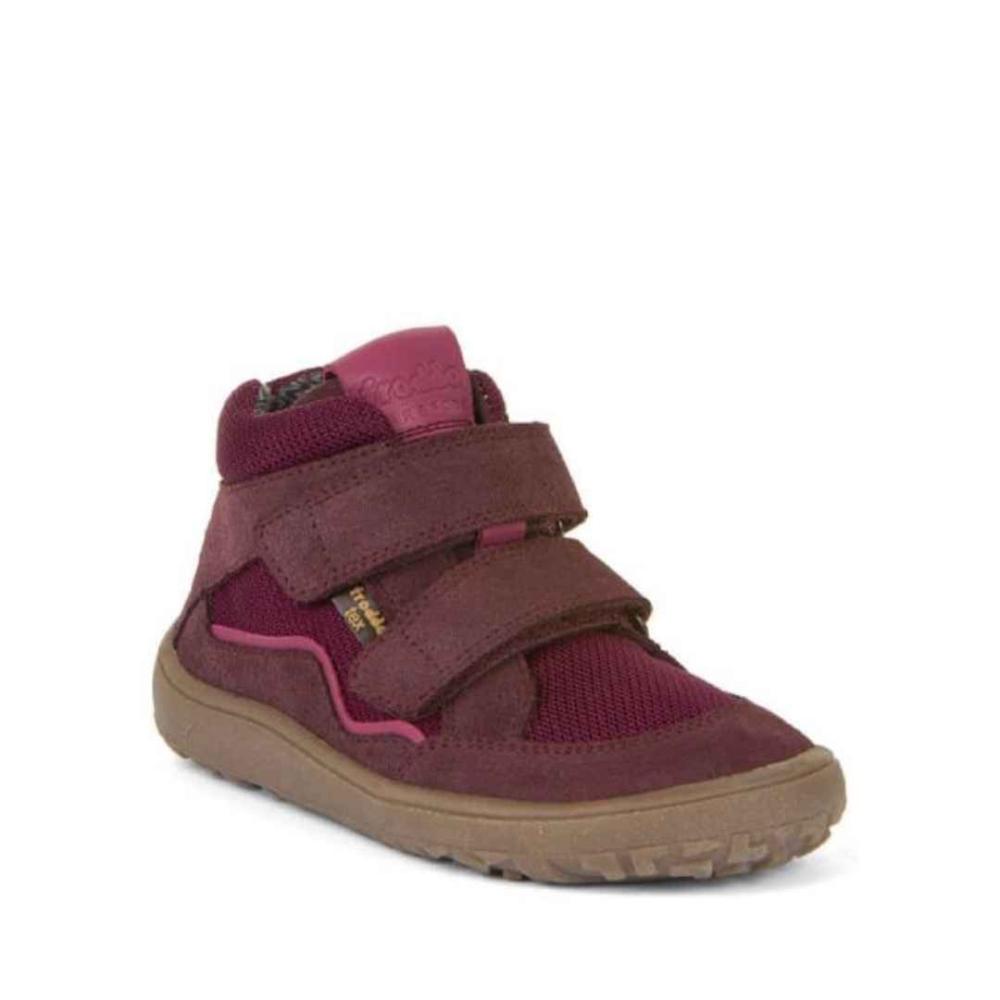 Froddo Barefoot Autumn Waterproof Boots Bordeaux | Happy Little Soles UK