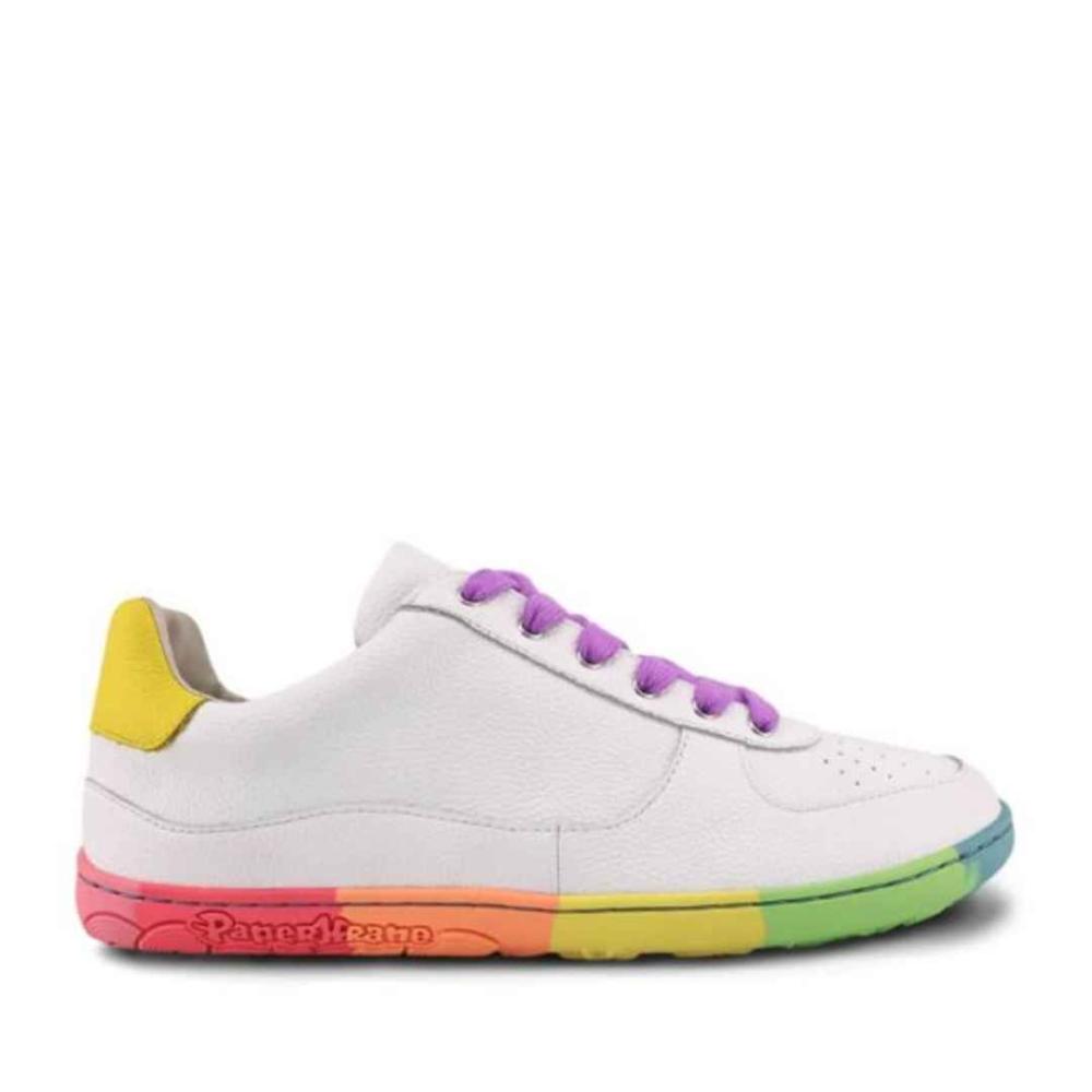 PaperKrane Adult Barefoot Sneakers Neon | Happy Little Soles UK