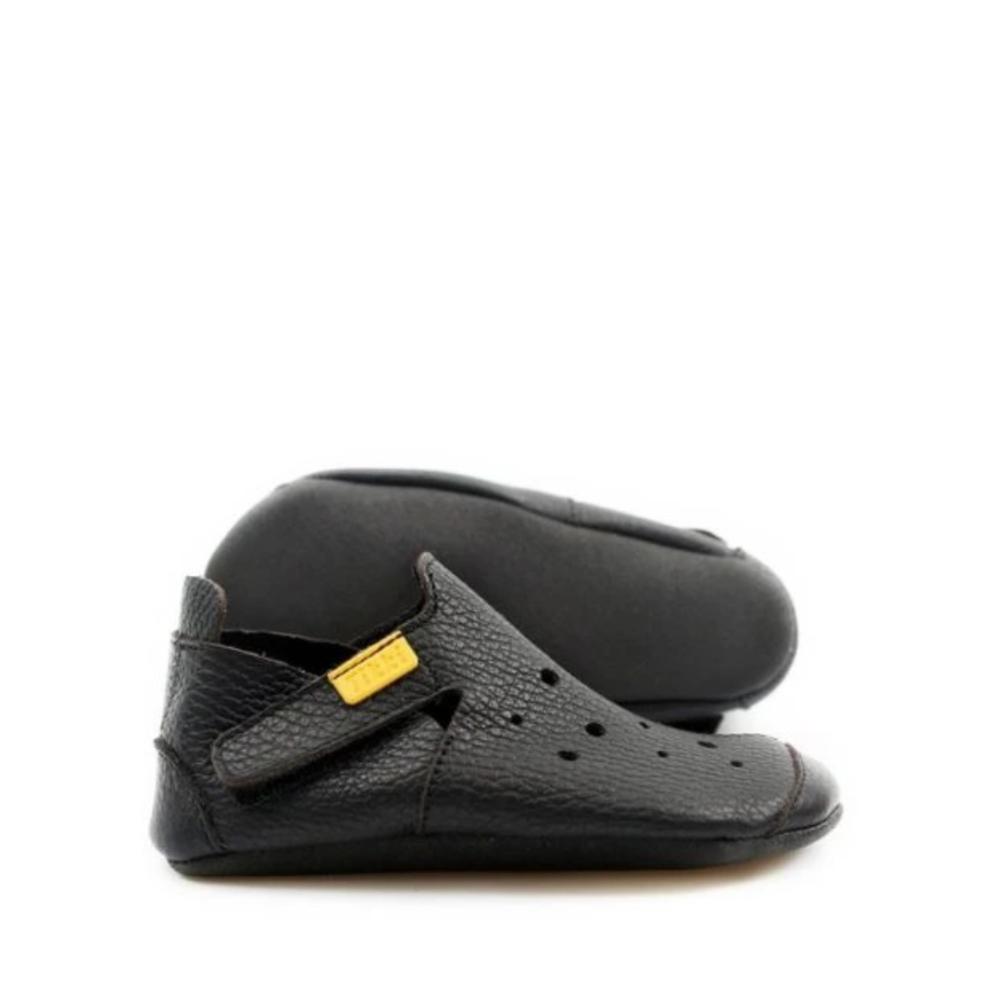 Tikki Ziggy Barefoot Shoes in Black | Happy Little Soles