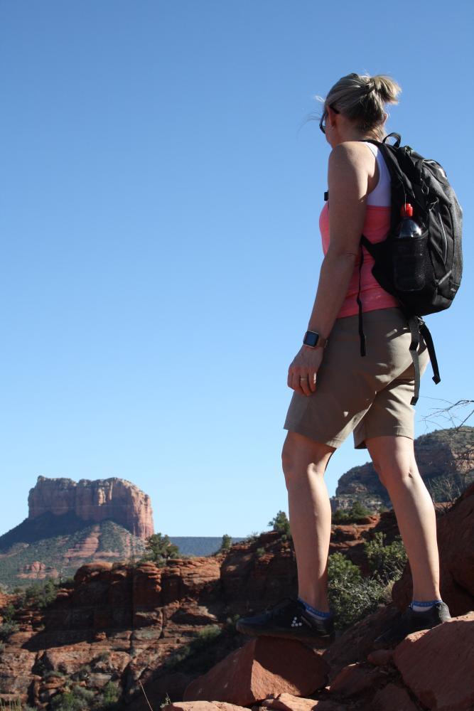 Bernie Landels Hiking in Vivobarefoot in Arizona | Happy Little Soles