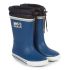 Spotty Otter Forest Leader Fleece Lined Wellies Navy