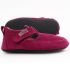 Tikki Kids Pouf Shoes Magenta Suede