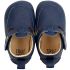 Tikki Kids Pouf Shoes Midnight Leather