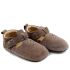 Tikki Kids Pouf Shoes Almond Suede