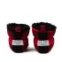 Cozy Sole Red Plaid Soft Sole Slippers