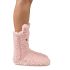 Cozy Sole Adult and Kids Slipper Socks Blush