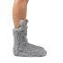 Cozy Sole Adult and Kids Slipper Socks Grey