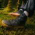 Vivobarefoot Men's Tracker Leather AT Obsidian