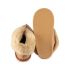 Zeazoo Ladies Sheepskin Dolly Slippers Chestnut