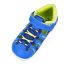 Bobux Summit Sandal Blue and Sunny Lime