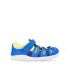 Bobux Summit Sandal Blue and Sunny Lime