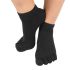 ToeToe Essential Anklet Toe Socks Black