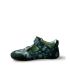 Poco Nido Teal Space Print T-Bar with Toe Cap