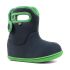 Baby Bogs Solid Navy Green