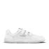 Be Lenka Adults Barebarics Zing Sneakers All White Leather Velcro