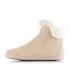 Shapen Fluffy Boots Beige