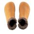 Shapen Fluffy Boots Brown