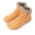 Shapen Fluffy Boots Brown