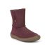 Froddo Barefoot Waterproof Suede Boots Bordeaux