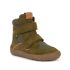 Froddo Barefoot Waterproof Winter Boots Olive