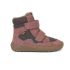 Froddo Barefoot Waterproof Winter Boots Grey Pink