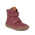 Froddo Barefoot Waterproof Winter Boots Bordeaux Leather