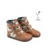 Tikki Lang.S Kids Geo Vegan Boots Brown