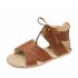 Zeazoo Ladies Nymph Sandals Brown