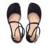 Shapen Orchid Sandals Black Suede