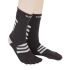 ToeToe Outdoor 3D Wool Terry Walker Toe Socks Black Grey