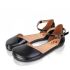 Shapen Poppy Sandals Black