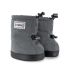 Stonz Puffer Booties Reflective Silver