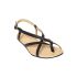 Sole Runner Ladies Rhea Sandal Black