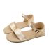 Zeazoo Ladies Siren Sandals Golden Beige