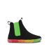 PaperKrane Kids Skittle Neon Chelsea Boots