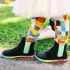 PaperKrane Kids Skittle Neon Chelsea Boots