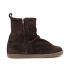 Tikki Lang.S Women's Velvet Boots in Brown