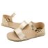 Zeazoo Ladies Siren Sandals Golden Beige