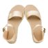 Zeazoo Ladies Siren Sandals Golden Beige