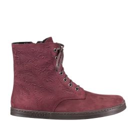 Maroon hot sale boots uk