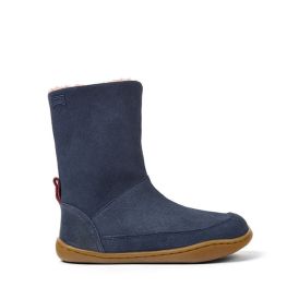 Camper Kids Peu Tall Boot Navy Happy Little Soles