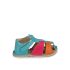 Zeazoo Kids Goby Sandals Turquoise Pink