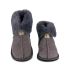 Zeazoo Ladies Sheepskin Dolly Slippers Grey