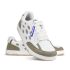 Be Lenka Adults Barebarics Fusion Leather Sneakers - White and Army Brown