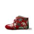 Poco Nido Bird Print Desert Boots with Toe Cap