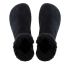 Shapen Fluffy Boots Black