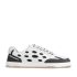 Be Lenka Adults Barebarics Fusion Leather Sneakers - White and Charcoal