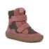 Froddo Barefoot Waterproof Winter Boots Grey Pink