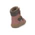 Froddo Barefoot Waterproof Winter Boots Grey Pink